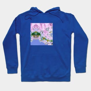 Lilac Dreams Fractal Abstract Hoodie